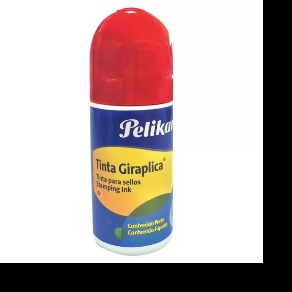 TINTA PCOJIN DE SELLO 60ML. ROJO PELIKAN C.48